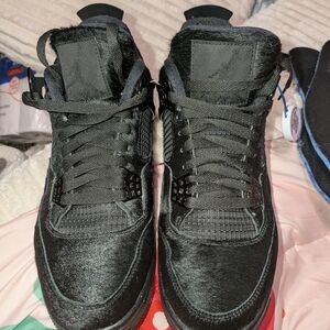 Jordan Black Textured Sneakers